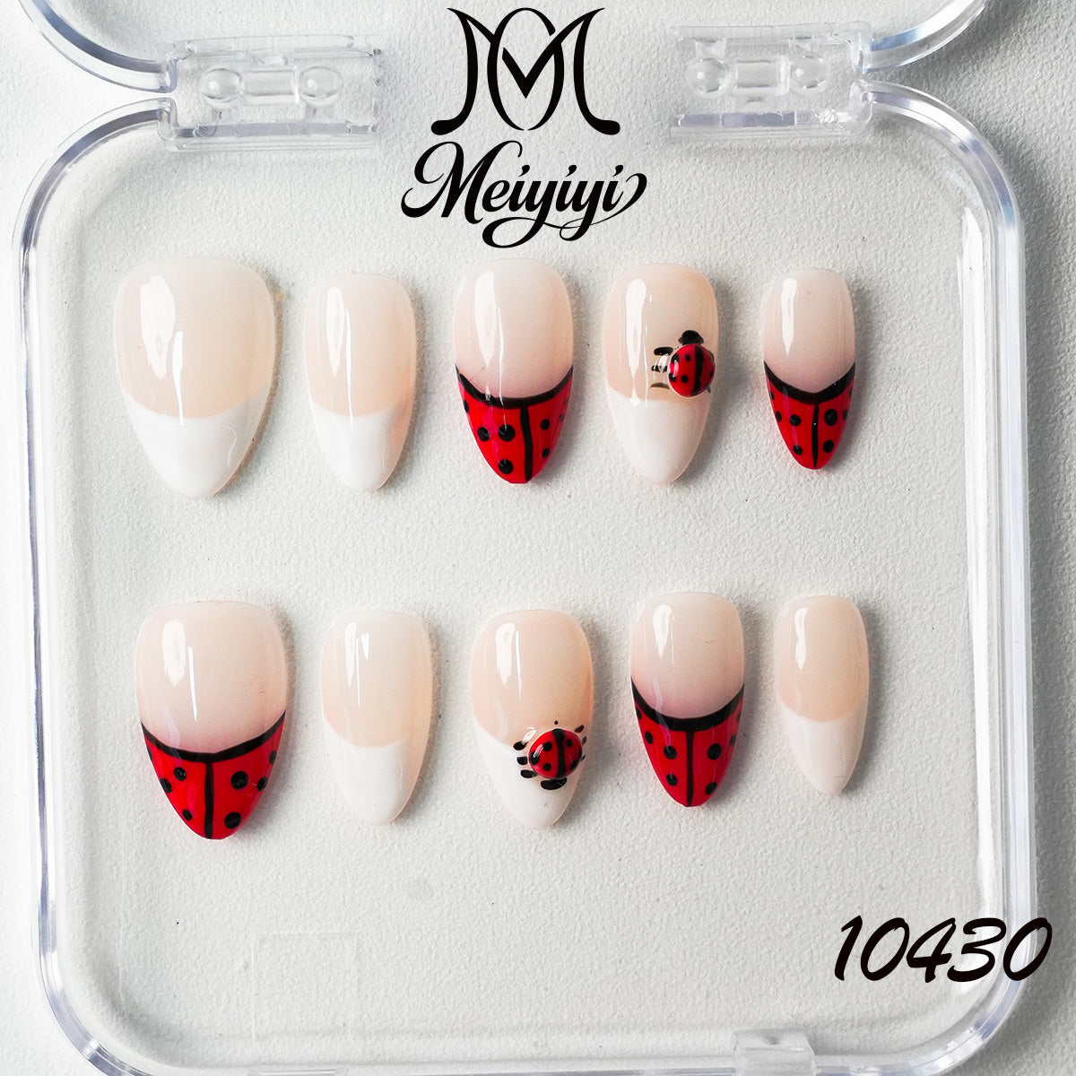 10430-MYY's designer original high-end design customized luxury hand-painted wearable nail art