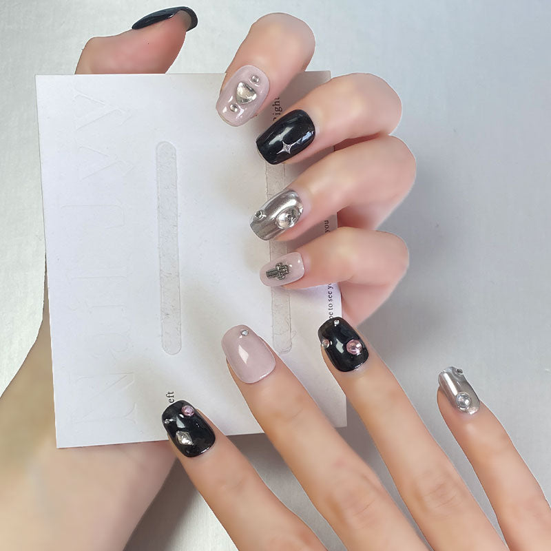 A1242-MYY's designer original high-end design customized luxury hand-painted wearable nail art