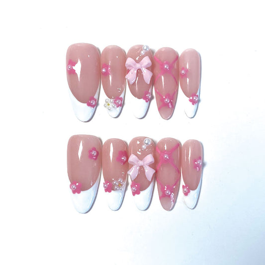 A1177MYY's designer original high-end design customized luxury hand-painted wearable nail art