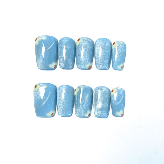 MYY's designer original high-end design customized luxury hand-painted wearable nail art