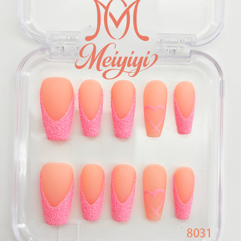 8031-MYY's designer original high-end design customized luxury hand-painted wearable nail art