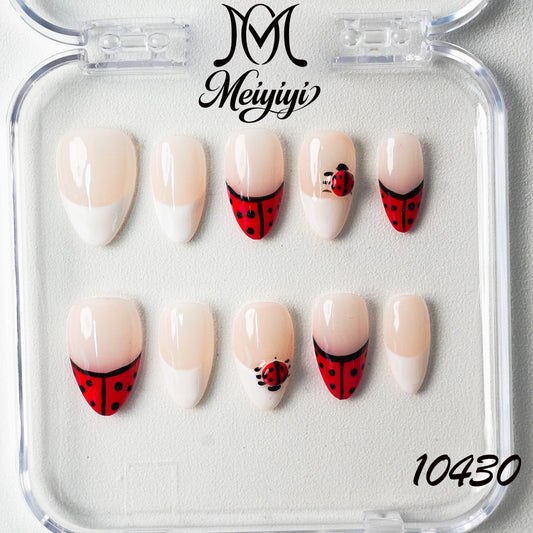 10430-MYY's designer original high-end design customized luxury hand-painted wearable nail art