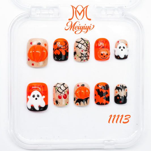 11113-MYY's designer original high-end design customized luxury hand-painted wearable nail art