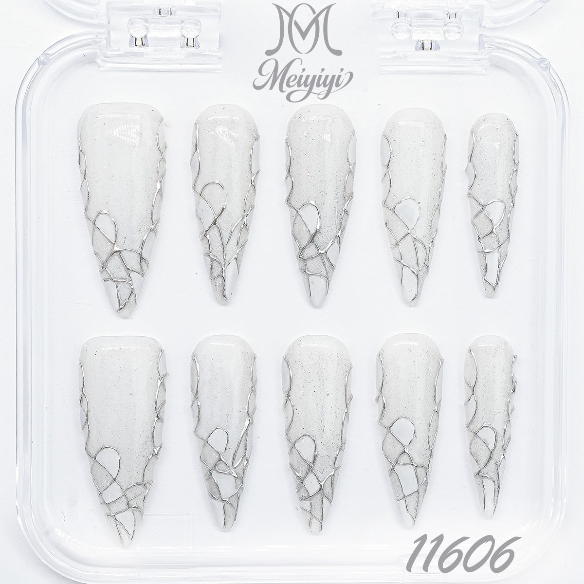 11606-MYY's designer original high-end design customized luxury hand-painted wearable nail art