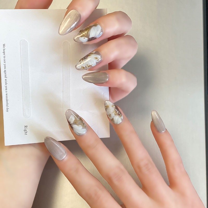 MYY's designer original high-end design customized luxury hand-painted wearable nail art