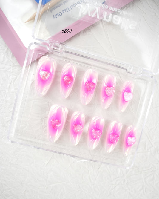 6800-MYY's designer original high-end design customized luxury hand-painted wearable nail art