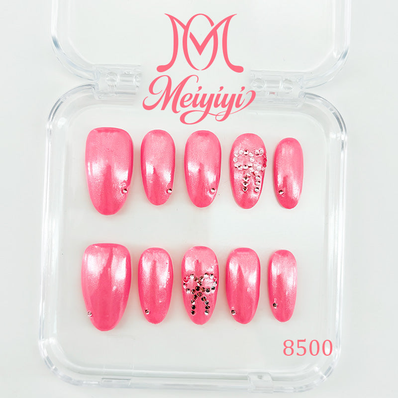 8500-MYY's designer original high-end design customized luxury hand-painted wearable nail art